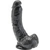 Get real - Realistische Dildo 20,5 cm met Ballen Zwart