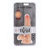 Realistische Dual Density Dildo 17 cm Met Ballen