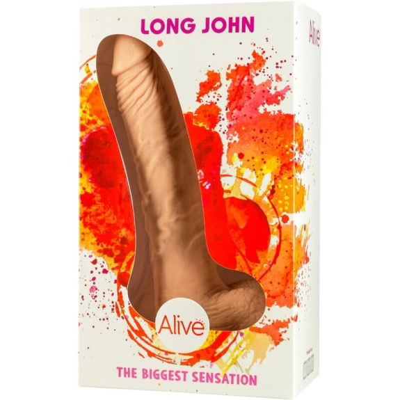 Alive - Realistische Dildo Met Zuignap - 21.8 cm