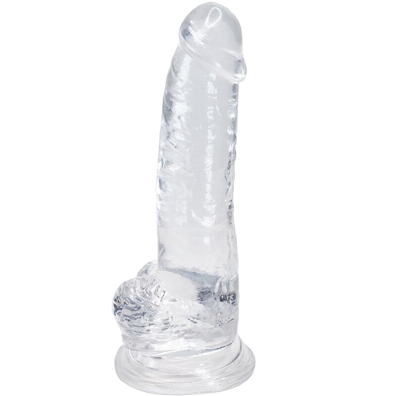 Transparante Realistische Dildo - 20.6 cm
