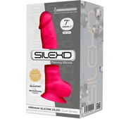 Realistische Dildo Premium Silicone Fuchsia 17.5 cm