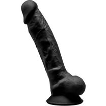 Realistische Penis Model 1 Premium Siliconen Zwart 17.5 
