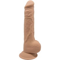 Realistische Premium Siliconen Dildo 24 cm Caramel