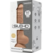 Realistische Premium Siliconen Dildo 24 cm Caramel