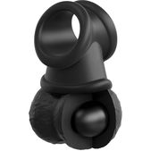 Elite Deluxe Verstelbare Harnaskit met Ring, Testikels &