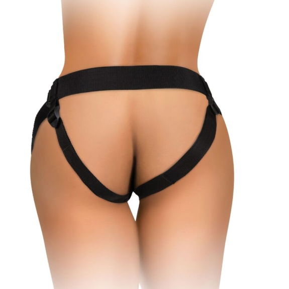Elite Deluxe Verstelbare Harnaskit met Ring, Testikels &