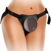Elite Deluxe Verstelbare Harnaskit met Ring, Testikels &