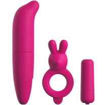 Starter Kit Voor Koppels Met Ring, Bullet En Stimulator 