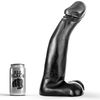 All Black - Realistische Zwarte Fistende Dildo 29 CM