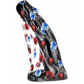 All Black - Realistische Zwarte Fistende Dildo 29 CM
