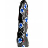 All Black - Realistische Dildo Zwart 20 CM