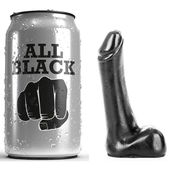 All Black - Dildo 9 cm - Zwart Only