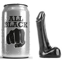 All Black - Dildo 9 cm - Zwart Only