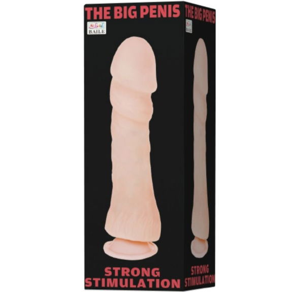 De grote penis natuurlijke realistische dildo 23.5 cm