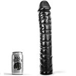 Stimulerende 38 cm Zwarte Dildo