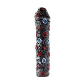 All Black - Stimulerende 38 cm Zwarte Dildo