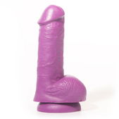 Pink room - Realistische Dildo Paars 16 cm