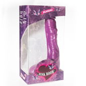 Pink room - Roze Kamer - Realistische Dildo Paars 23 cm