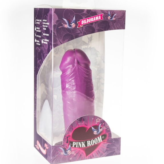 Pink room - Dael realistische dildo paars 18.5 cm