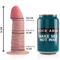 Realistische Dildo - Dual Density Tiger 14 cm