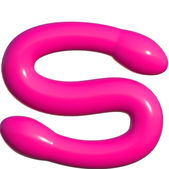 Classix - Dubbele Dildo - Flexibel 43,7 cm Roze