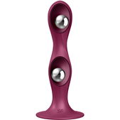 Satisfyer plugs - Dubbele Ball-R Siliconen Dildo Granaat