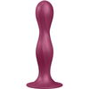 Satisfyer plugs - Dubbele Ball-R Siliconen Dildo Granaat