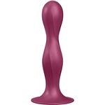 Dubbele Ball-R Siliconen Dildo Granaat