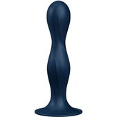 Satisfyer plugs - Satisfyer Double Ball-R Blue Dildo