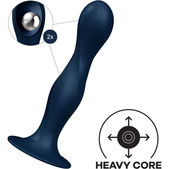 Satisfyer plugs - Satisfyer Double Ball-R Blue Dildo