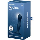 Satisfyer plugs - Satisfyer Double Ball-R Blue Dildo
