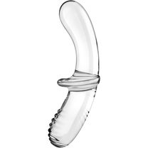 Satisfyer Dubbele Kristal Dildo Transparant