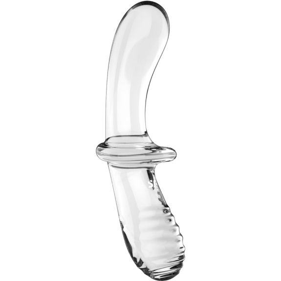 Satisfyer Dubbele Kristal Dildo Transparant