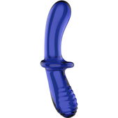 Satisfyer - Dubbele Kristal Dildo Blauw