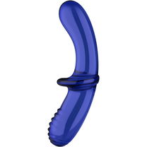 Satisfyer - Dubbele Kristal Dildo Blauw