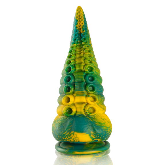 Mythologisch genot met Cetus Groene Tentakel Dildo - Gro