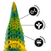 Epic - Epic - Cetus Groen Tentakeldildo Klein Formaat