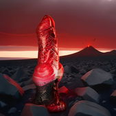 Epic - Helios Dildo Met Testikels Warmte En Extase
