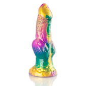 Epic - Iris Dildo Met Regenboog Testikels Van Plezier
