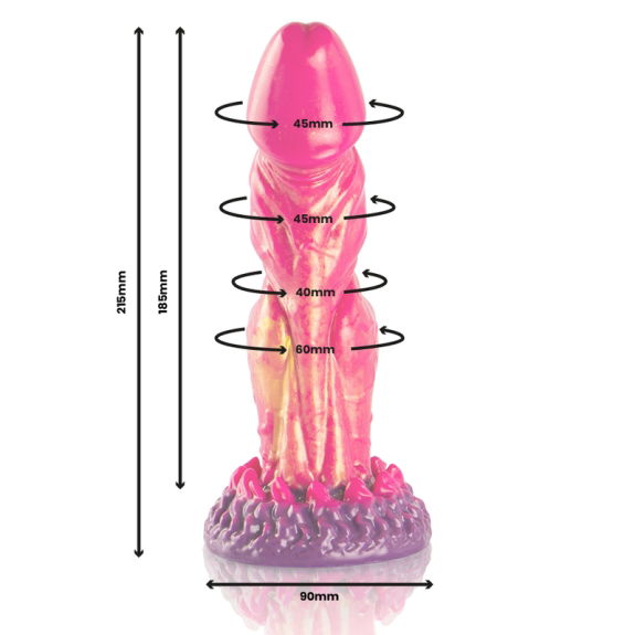 Epic - Cerberus Dildo Mythologisch Vuur