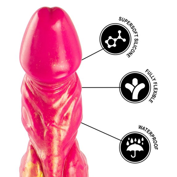 Epic - Cerberus Dildo Mythologisch Vuur