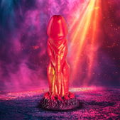 Epic - Cerberus Dildo Mythologisch Vuur
