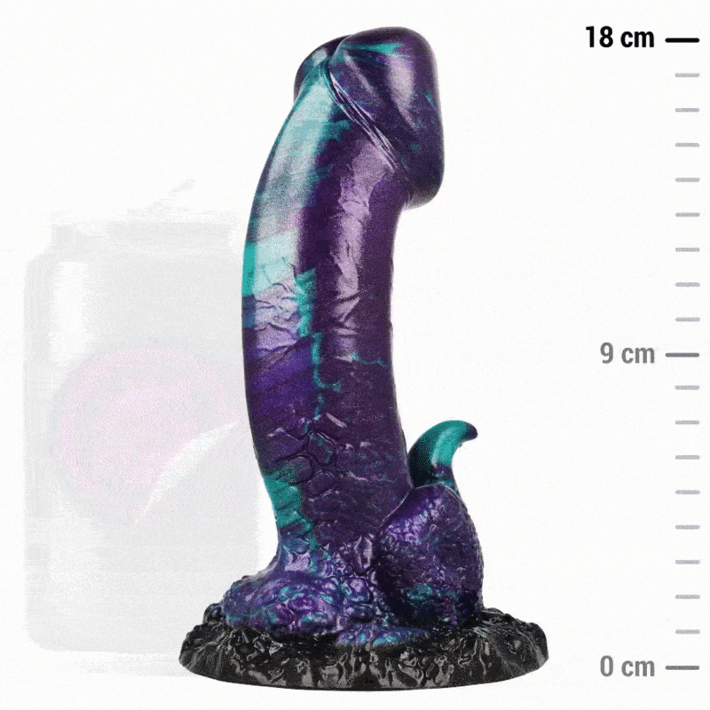 Epic - Basilisk Dildo: Dubbel Plezier in Kleine Maat