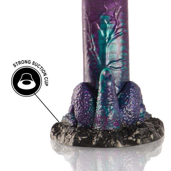 Epic - Basilisk Dildo: Dubbel Plezier in Kleine Maat