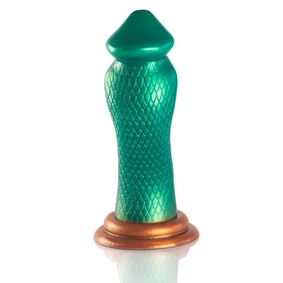 Epic - Python Siliconen Dildo Cobra Groen