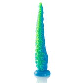 Scylla Fluorescerende Dunne Tentakel Dildo Grote Maat