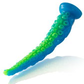 Scylla Fluorescerende Dunne Tentakel Dildo Grote Maat