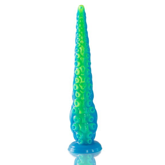 Scylla Fluorescerende Dunne Tentakel Dildo Grote Maat