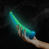 Scylla Fluorescente Dunne Tentakel Dildo Klein Formaat