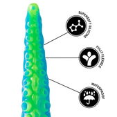 Scylla Fluorescente Dunne Tentakel Dildo Klein Formaat